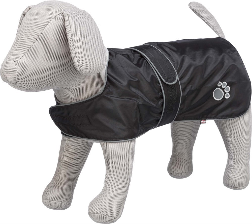 Trixie Orléans Hundtäcke Reflex/Fleece - Svart