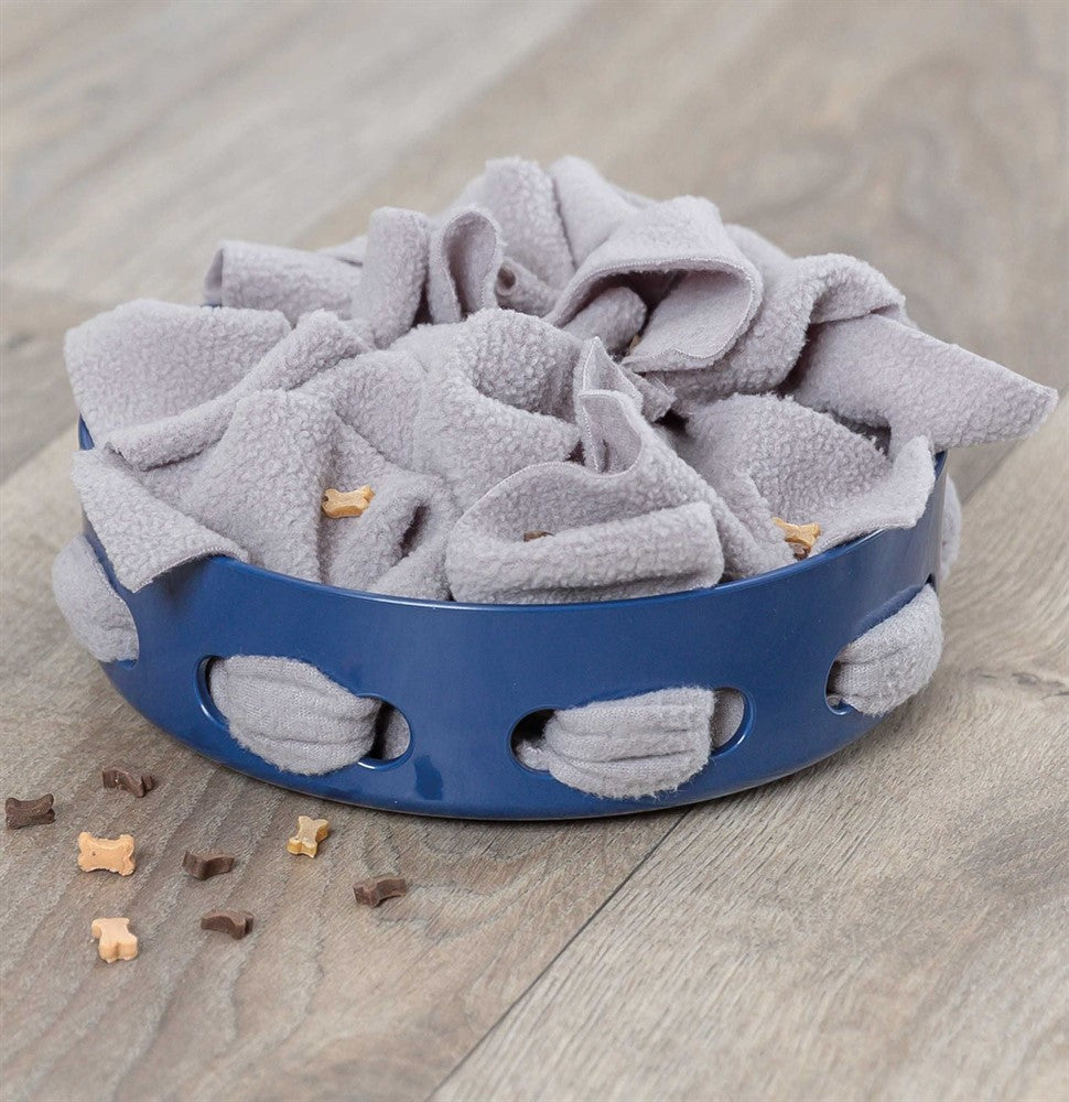 Trixie Dog Activity Hide'n'Sniff skål, Nivå 1 i plast - ø 18 cm