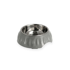 Dogman Retro Matskål - Grå