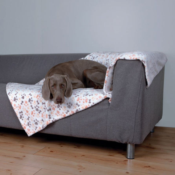 Trixie Lingo filt - Vit/beige