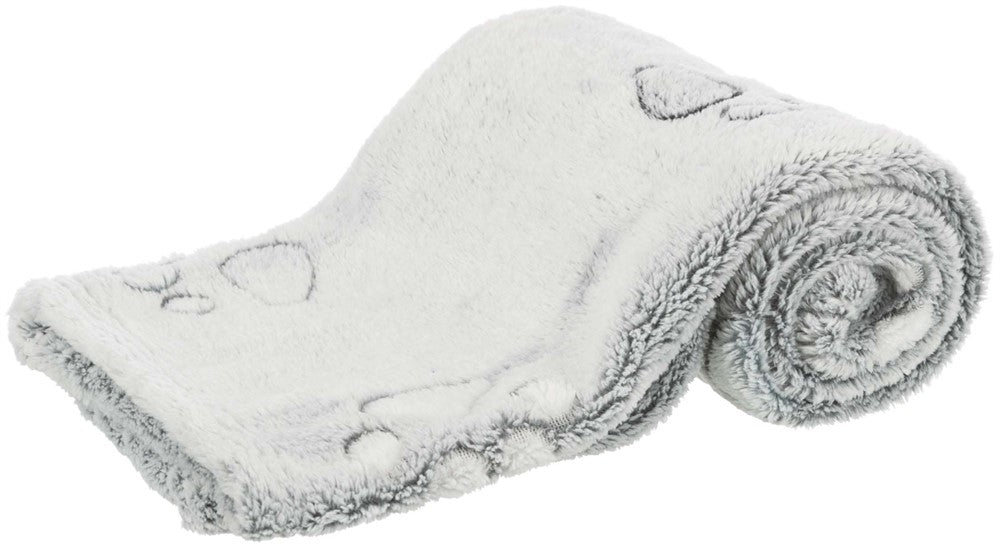 Trixie Nando filt soft fleece 75×50 cm - Ljusgrå