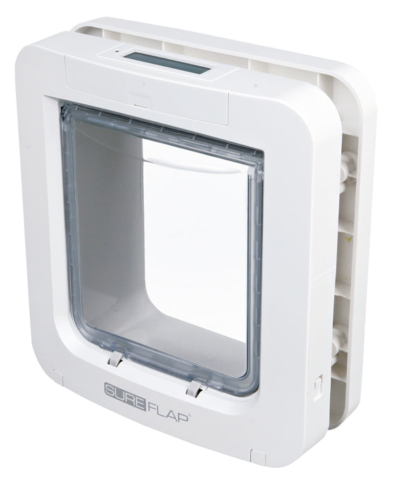 SureFlap kattdörr m microchip ID 26.2×28.1 cm - Vit