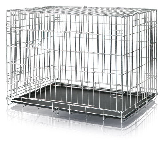 Trixie Stålbur metall 2-D - M-L: 93×h69×62 cm