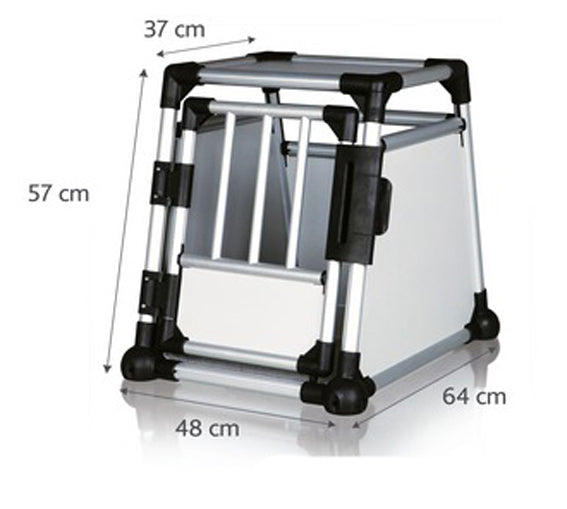 Trixie Bilbur aluminium Silver - S: 48xh57x64 cm