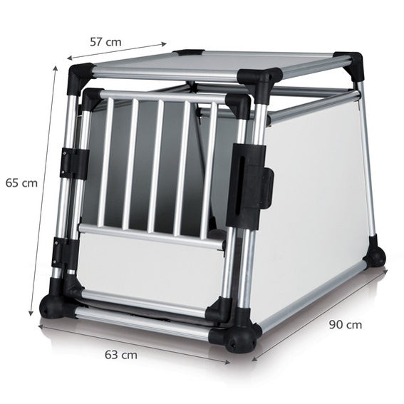 Trixie Bilbur aluminium Silver - M/L: 63xh65x90 cm