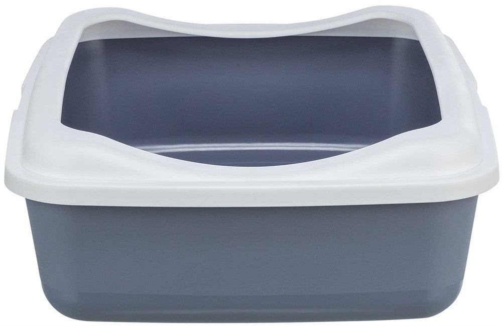 Trixie Kattlåda Classic m kant Lila/vit - 37×15×48 cm