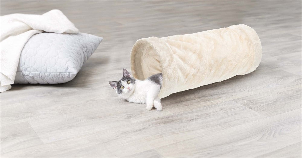 Trixie Kattunnel plysch 22×60 cm - Beige
