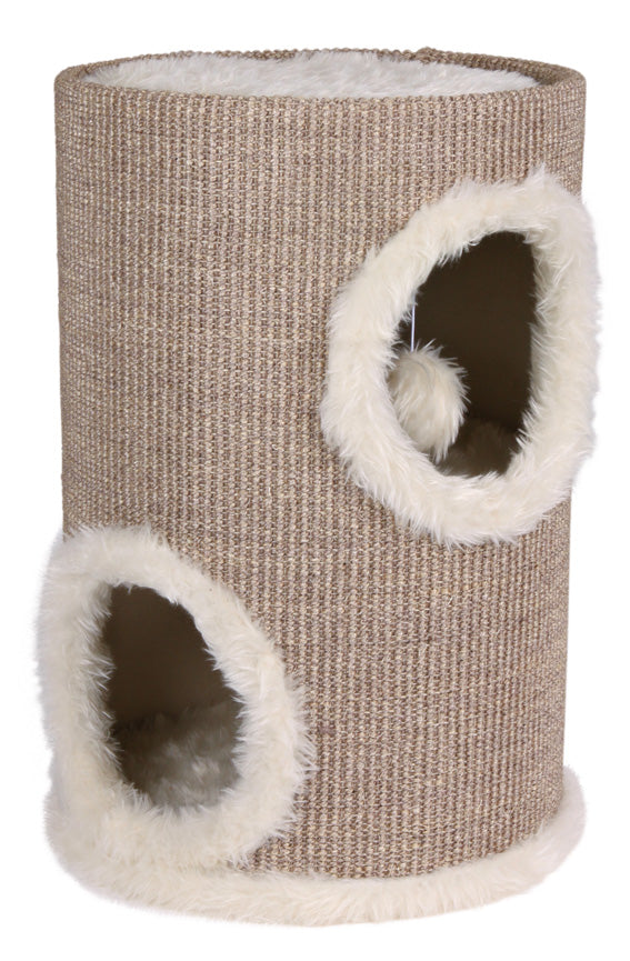 Trixie Klösmöbel Cat-Tower Edoardo 33×h50 cm - Taupe/creme