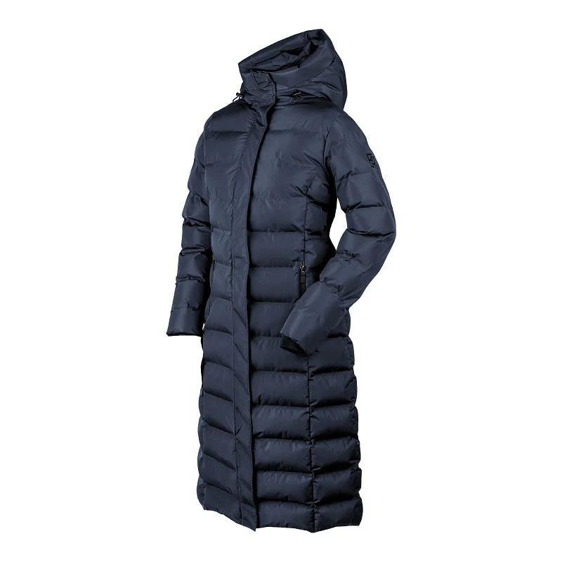 Horka Puffer Coat Eloise – Marinblå