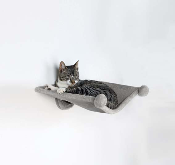 Trixie Hammock för väggmontering 42×41 cm - Grå