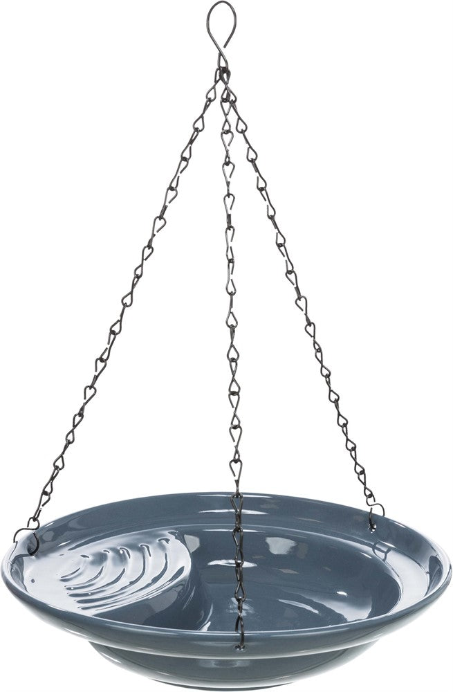 Trixie Fågelbad hängande i keramik - 550 ml/ø 26 cm