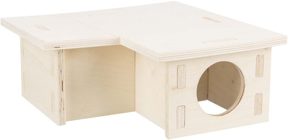 Trixie Gnagarhus "plug-in" med 3 rum - 30×12×30 cm