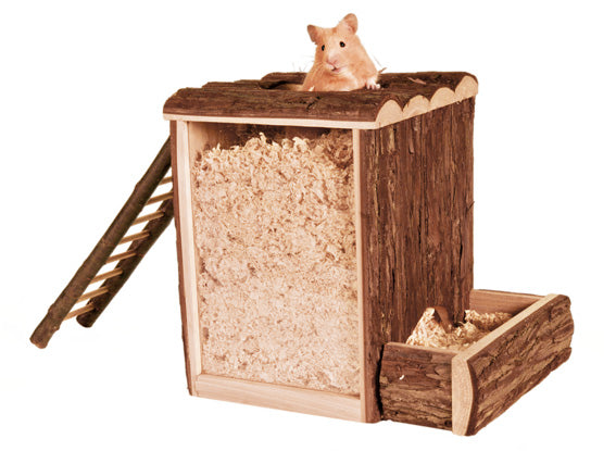 Trixie NL lek och sovtorn hamster - 25×24×20 cm