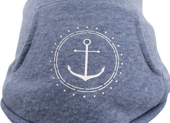Trixie BE NORDIC Flensburg hoodie L: 62 cm - Blå
