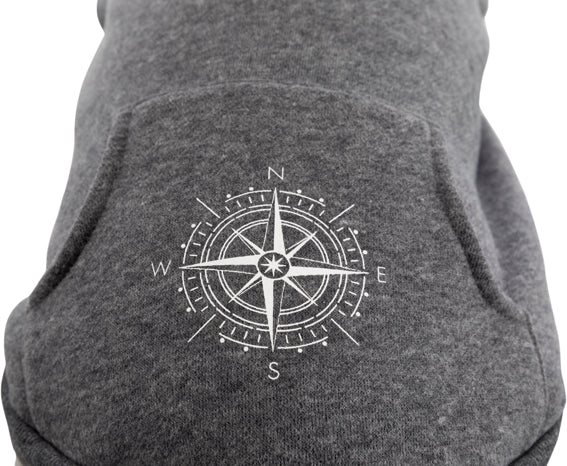 Trixie BE NORDIC Flensburg hoodie M: 45 cm - Grå