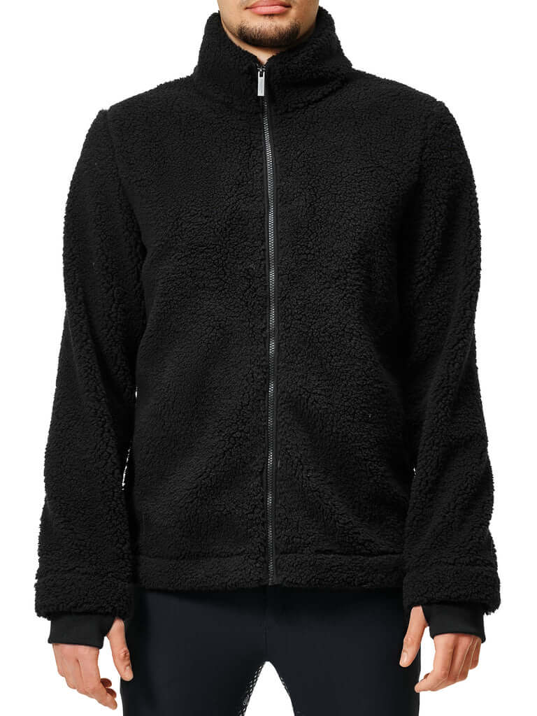 Equestrian Stockholm Teddy Fleecejacka Herr - Black Edition