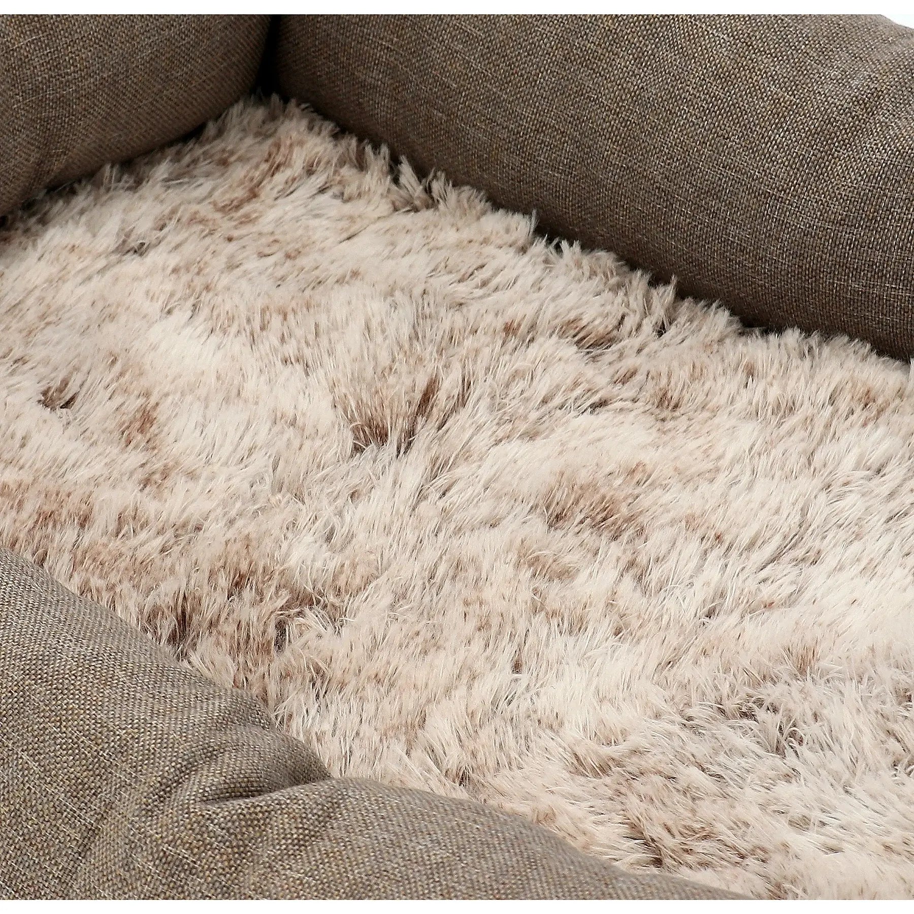 Dogman Classy Memory Foam Rektangulär Hundbädd - Beige