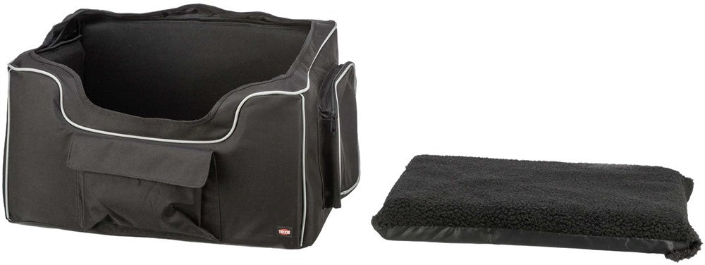 Trixie Bilsäte Midi 56×37×36 cm - Svart/grå