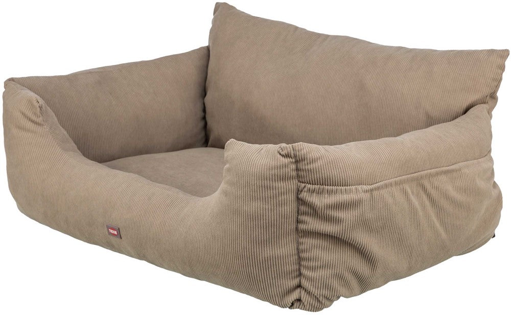 Trixie Bilsäte dubbel 80×60×35 cm - Taupe