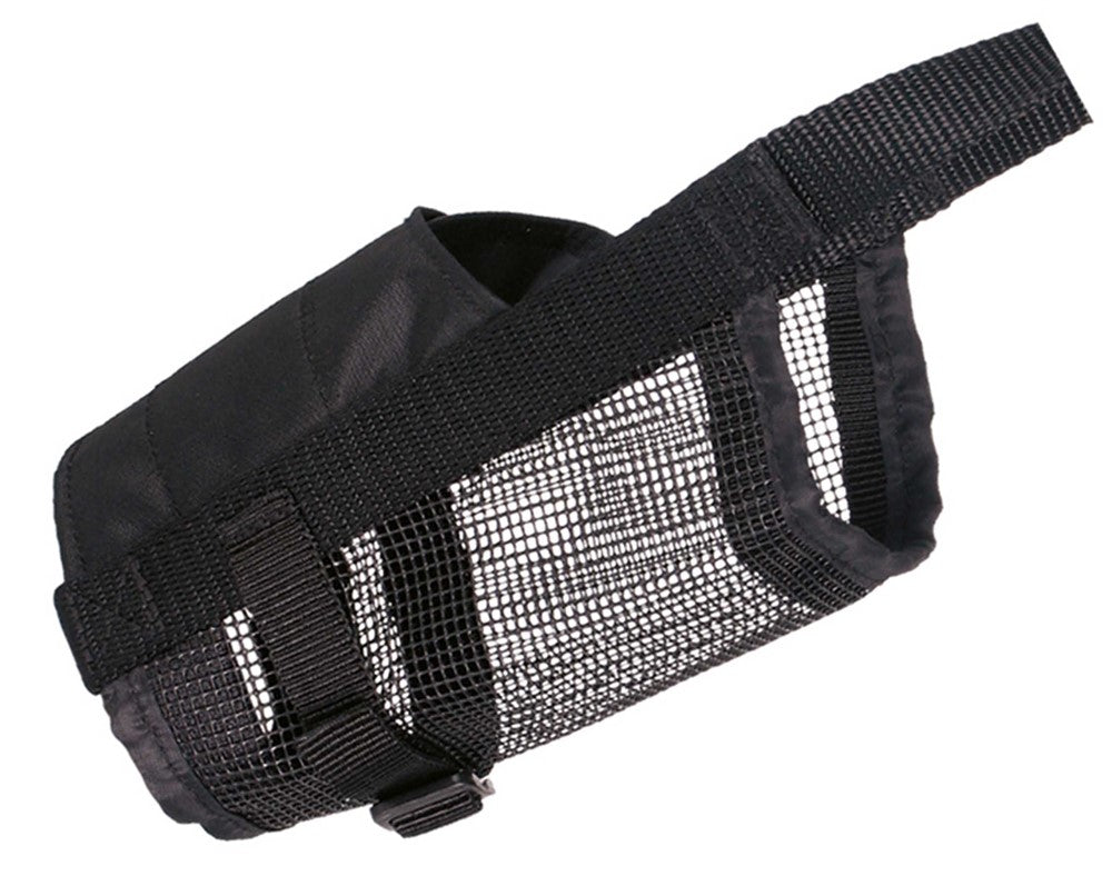 Trixie Munkorg nylon med nät - Svart