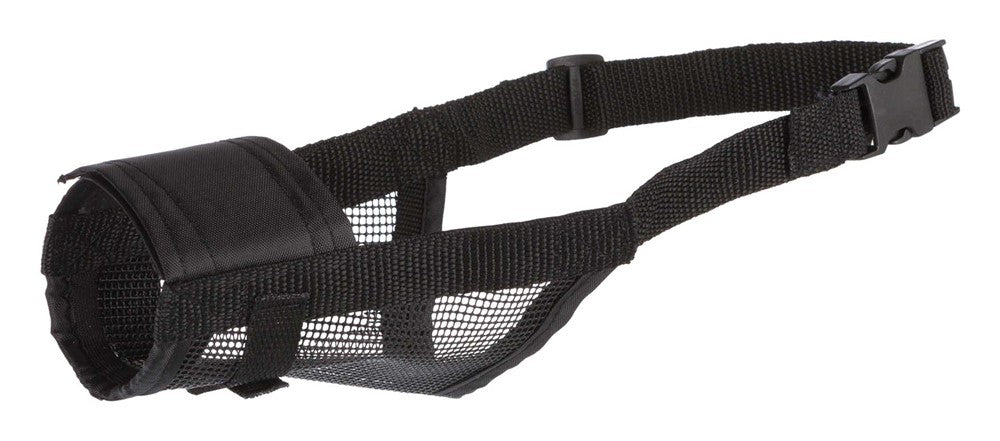 Trixie Munkorg nylon med nät - Svart