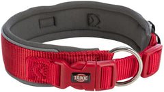 Trixie Premium halsband X-bred - Röd/grafit