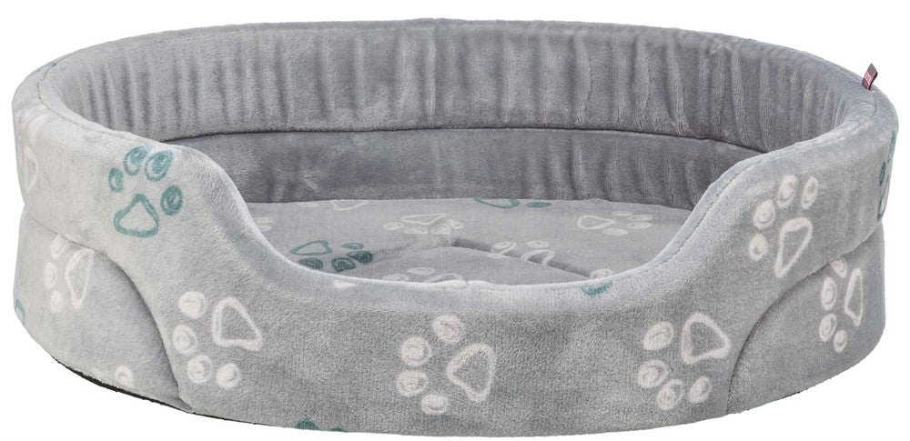 Trixie (BV)Jimmy Soft bädd oval 5 cm - Ljusgrå