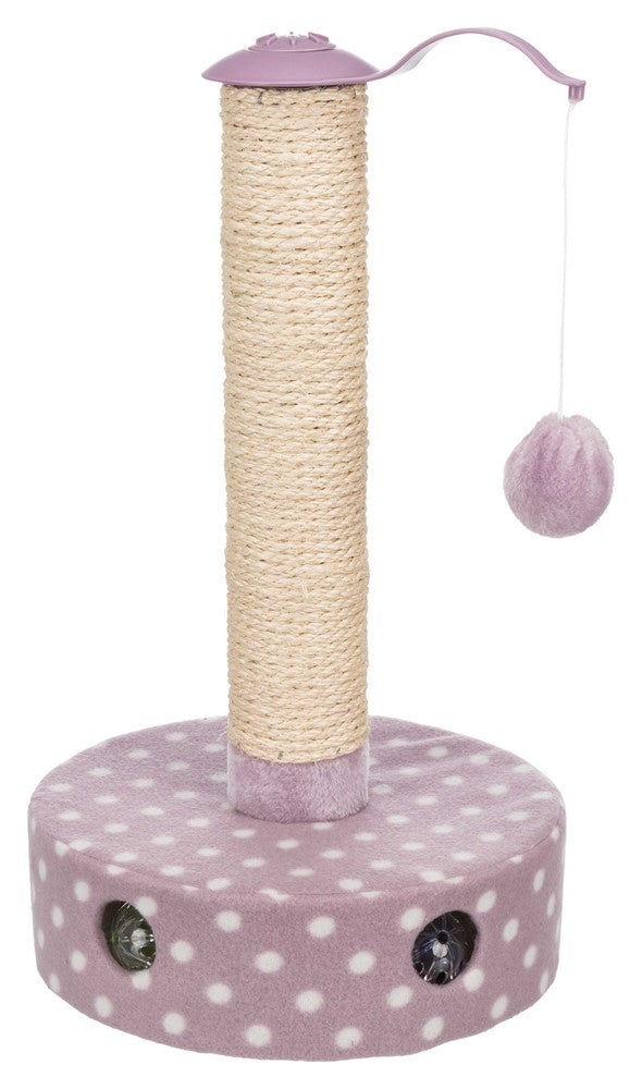 Trixie Junior klösmöbel fleece ø 26×47 cm - Ljuslila
