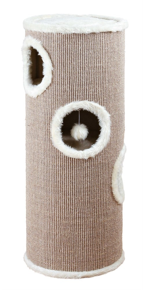 Trixie Klösmöbel Edoardo 4-vån ø 40xh100cm - Taupe/creme