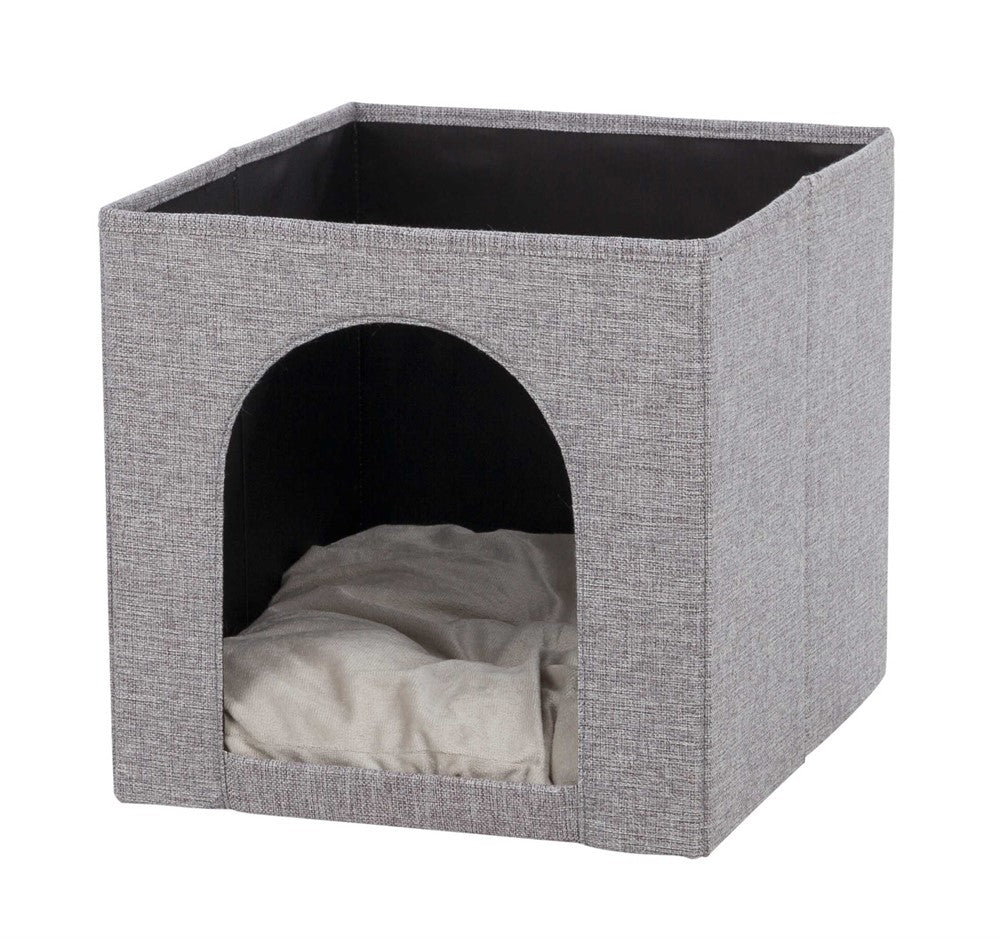 Trixie Kattgrotta Ella för IKEA hylla 33x33x37 cm - Grå