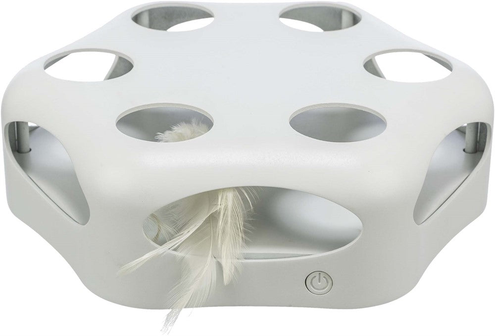 Trixie Kattleksak Turning Feather plast - ø 22 cm