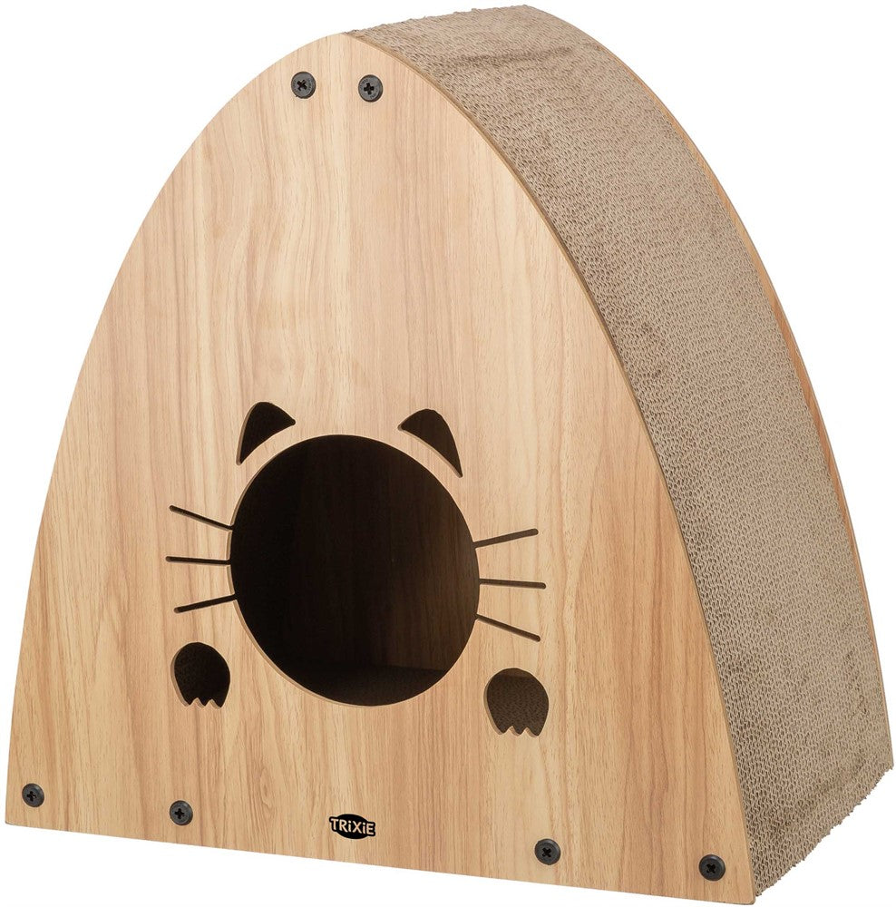 Trixie Klöshus MDF 48x48x28 cm - Ljusbrun