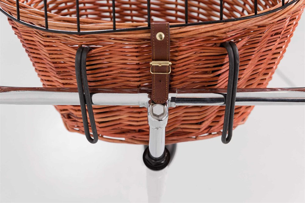 Trixie Cykelkorg front med galler (5kg) 44x48x33 cm - Brun