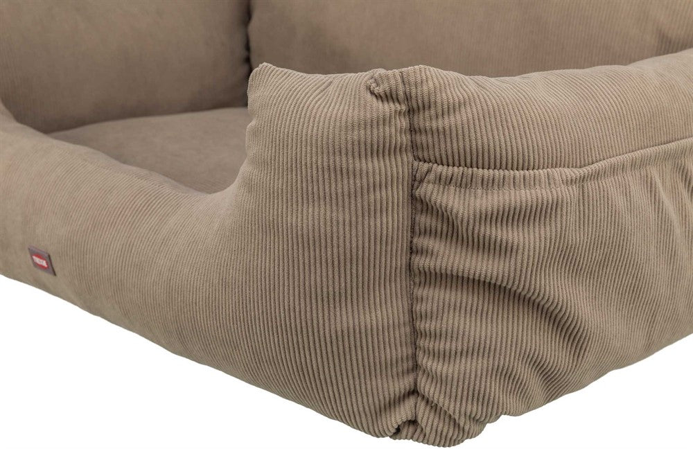 Trixie Bilsäte dubbel 80×60×35 cm - Taupe