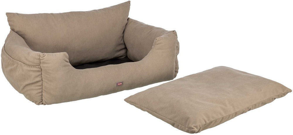 Trixie Bilsäte dubbel 80×60×35 cm - Taupe