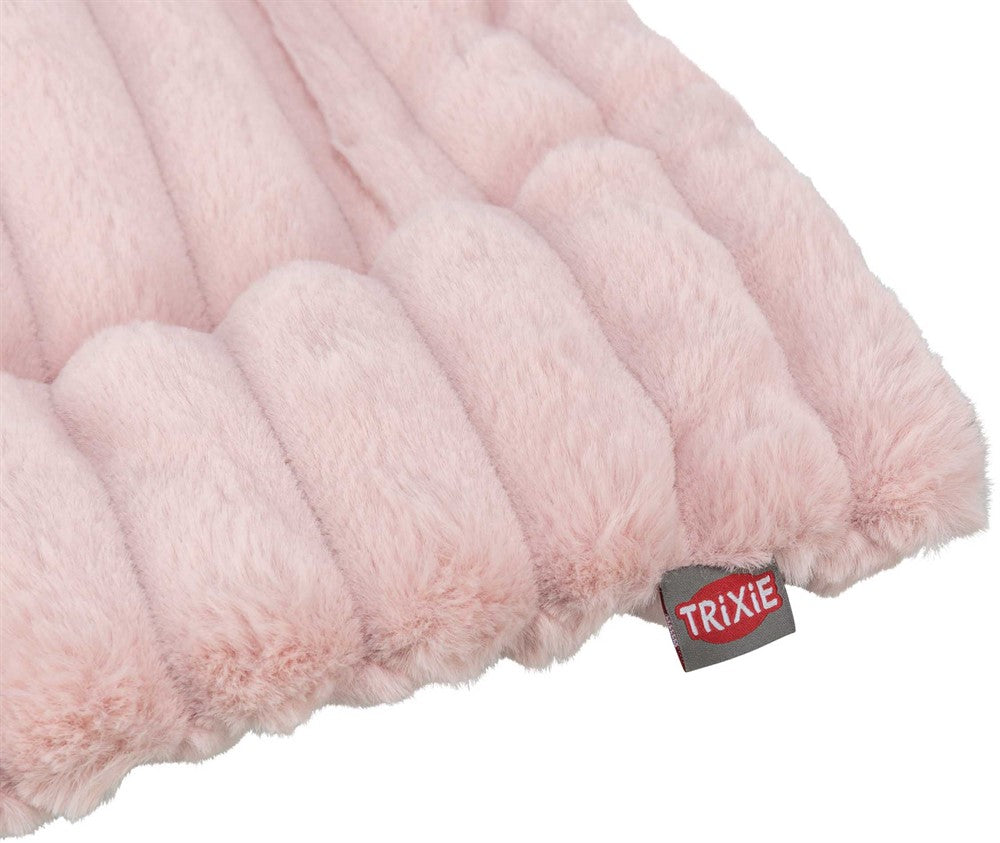Trixie Lonni liggmatta manchester plysch - Rosa