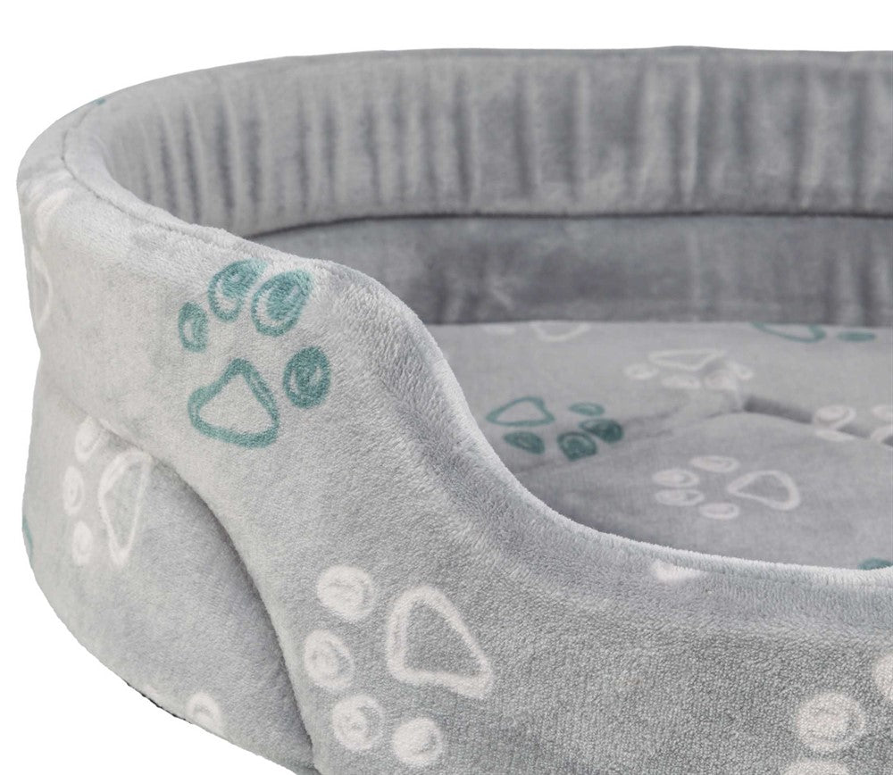 Trixie (BV)Jimmy Soft bädd oval 5 cm - Ljusgrå