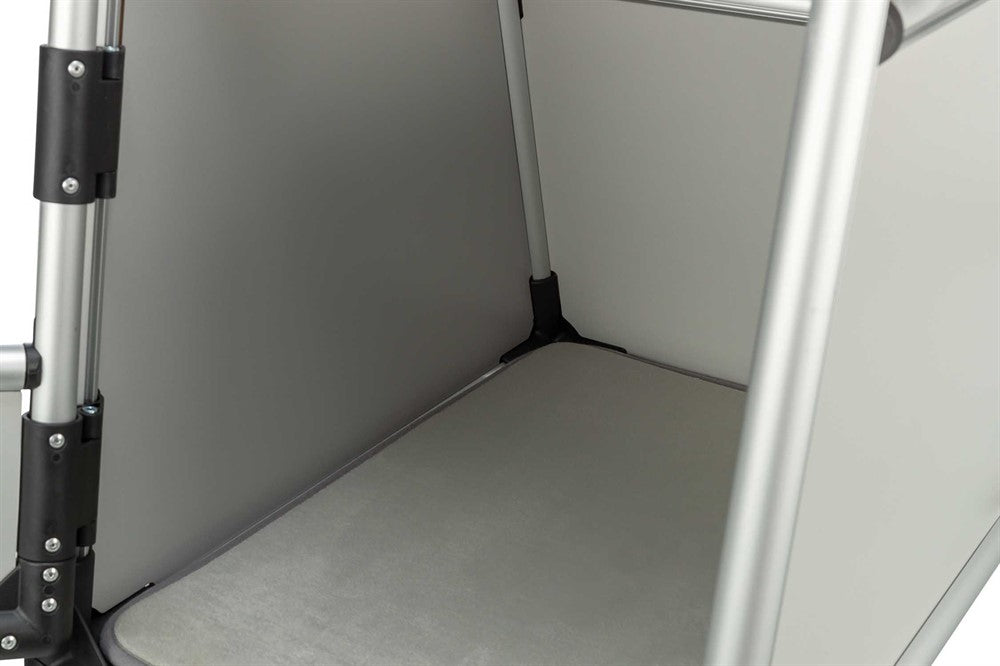Trixie Bilbur aluminium Silver - L: 93xh64x81 cm