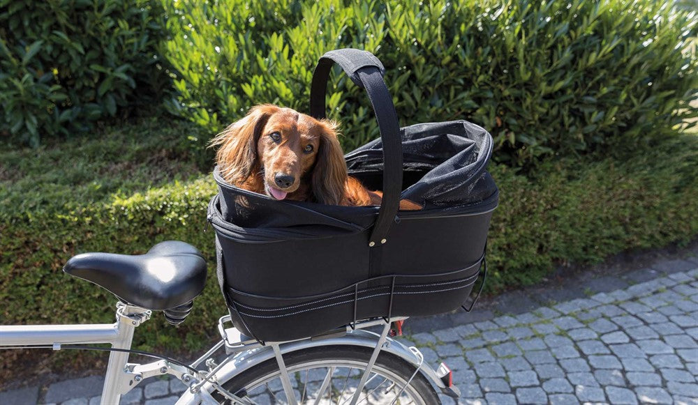 Trixie Cykelkorg för pakethållare - Svart