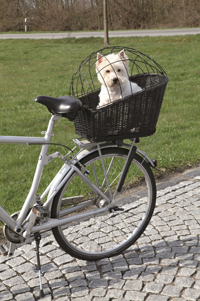Trixie Cykelkorg för pakethållare pil 35xh49x55 cm - Svart