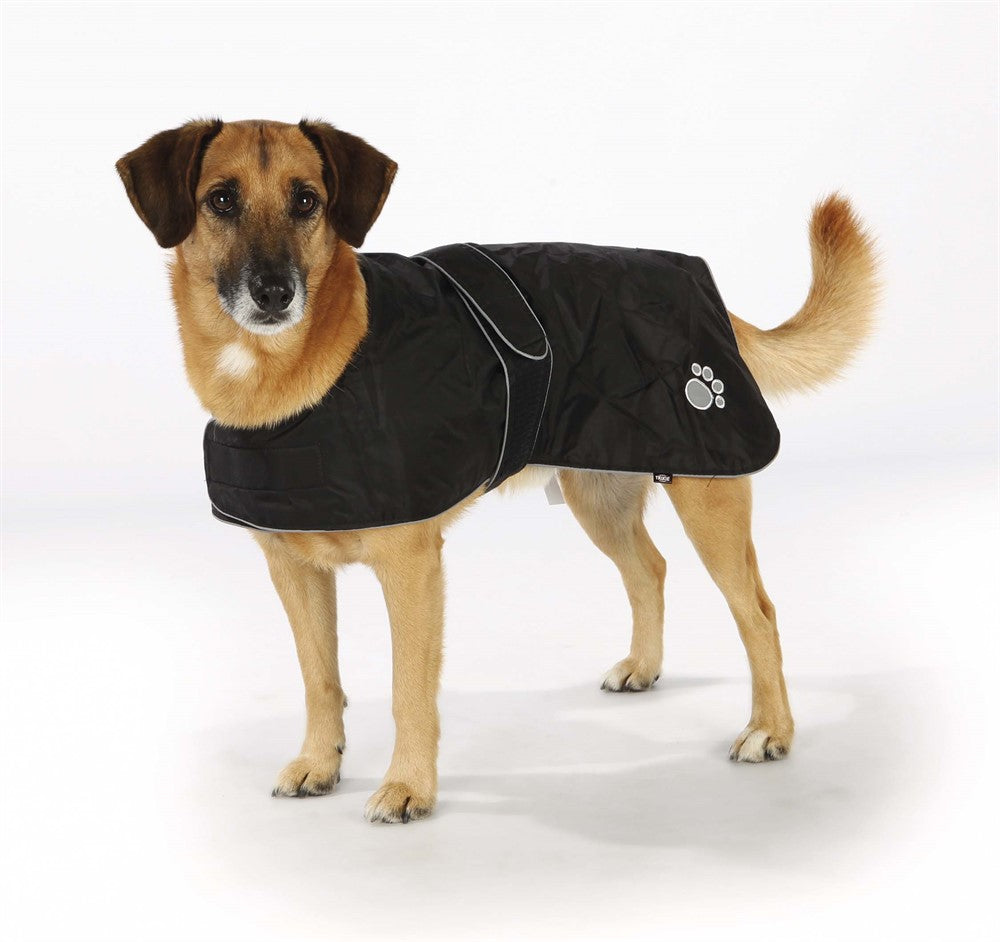 Trixie Orléans Hundtäcke Reflex/Fleece 60 cm - Svart
