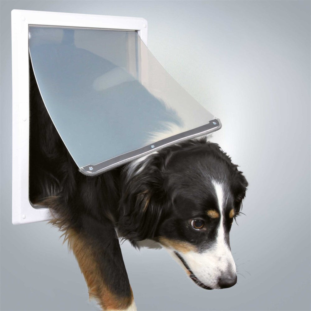 Trixie Hundlucka 2-väg M-XL 39x45 cm - Vit