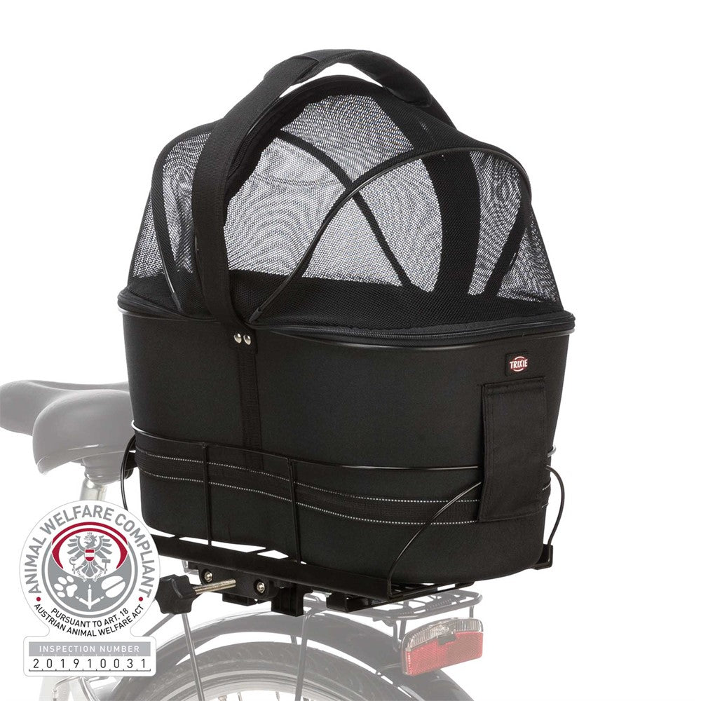 Trixie Cykelkorg för pakethållare 29×42x48cm - Svart