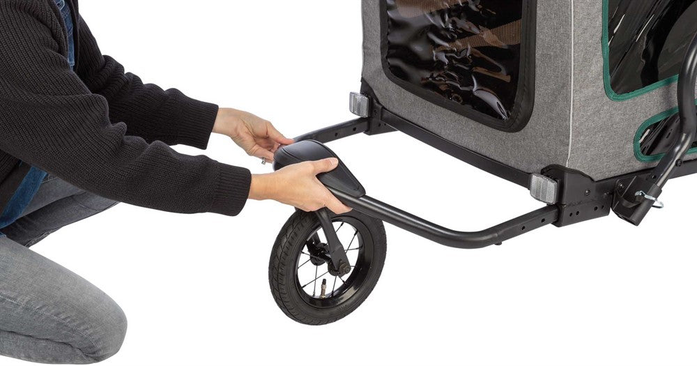Trixie Kit Till Cykelvagn För Hund - Grå (L)