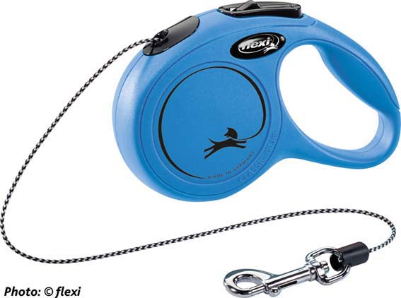 Flexi New CLASSIC XS: 3 m rep - Blå
