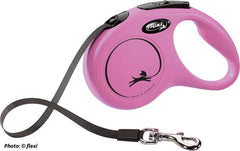 Flexi New CLASSIC S: 5 m band - Rosa