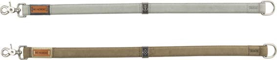 Trixie BE NORDIC halsband läder L-XL: 55 cm/30 mm - Sand