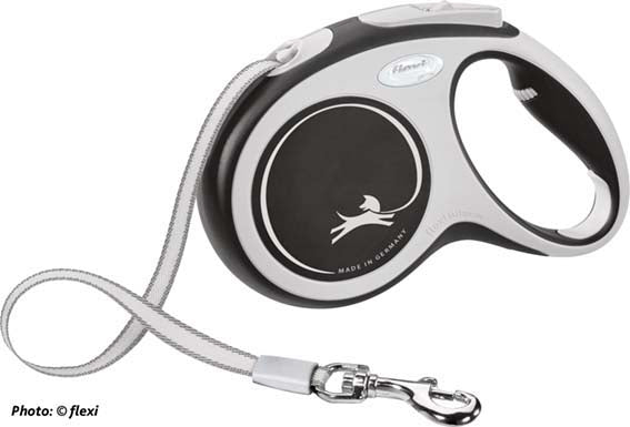 Flexi New Comfort band M: 5 m - Svart