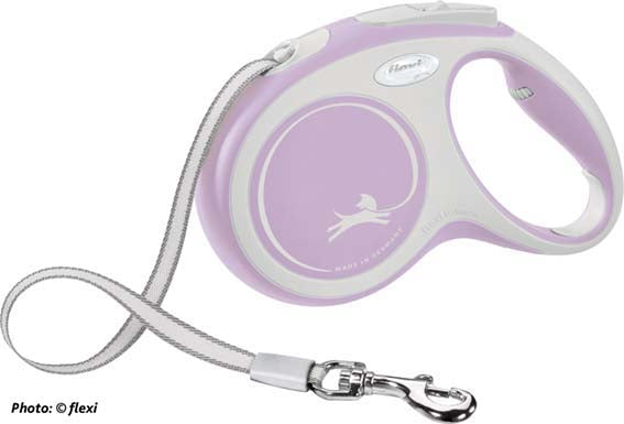 Flexi New Comfort band M: 5 m - Rosa