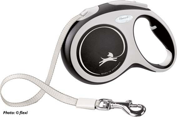 Flexi New Comfort band L: 5 m - Svart